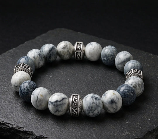 The Canyon — Picture Jasper Bracelet (11mm)