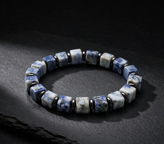 The Voyager — Sodalite Bracelet (6mm)