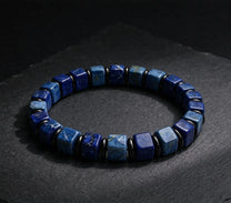 The Ocean — Blue Emperor Jasper Bracelet (6mm)