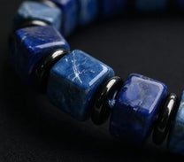 The Ocean — Blue Emperor Jasper Bracelet (6mm)