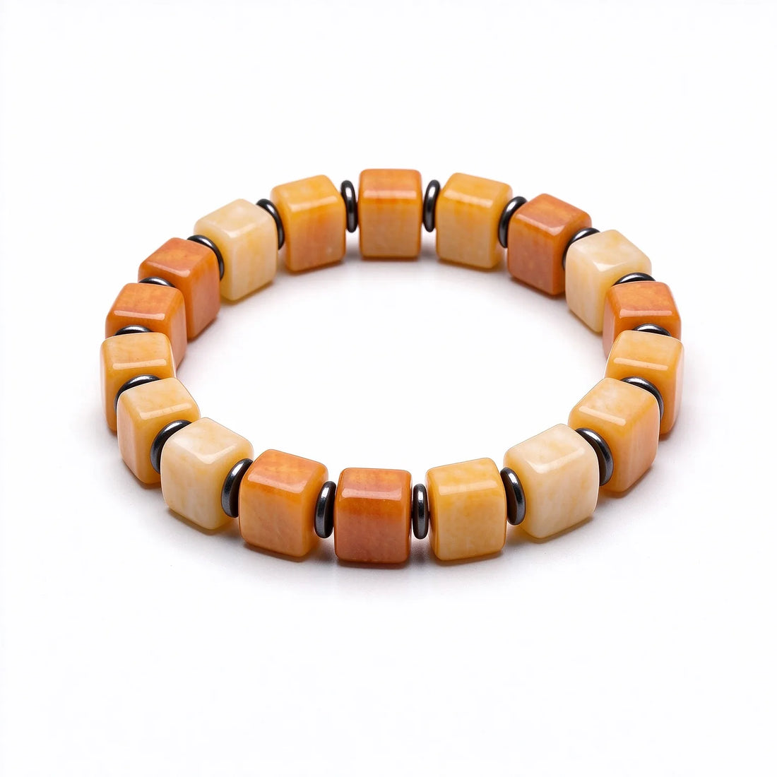 The Horizon — Yellow Jade Bracelet (8mm)