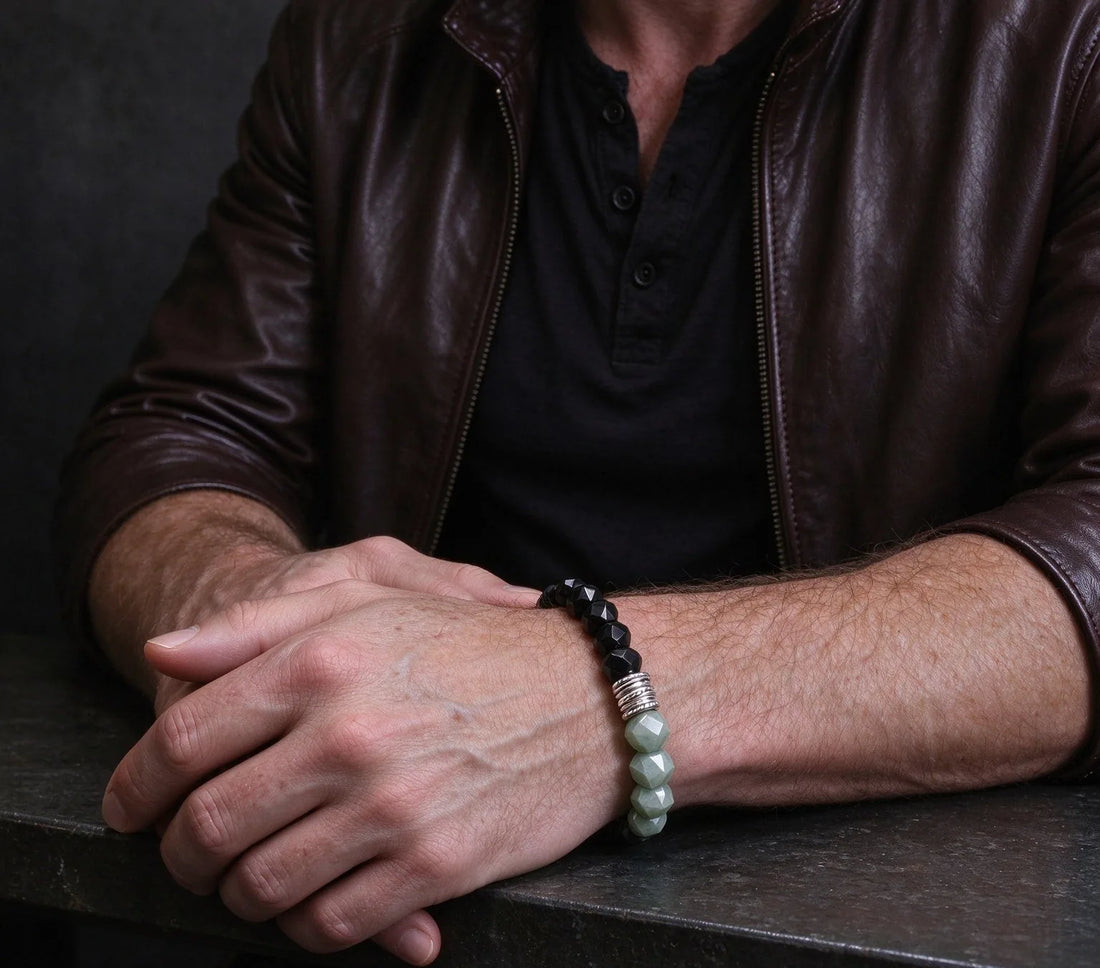 The Thicket — Moss Agate Bracelet (10mm)