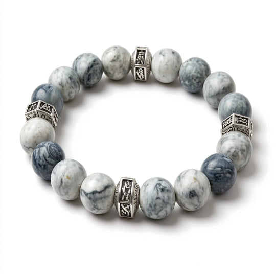The Canyon — Picture Jasper Bracelet (11mm)