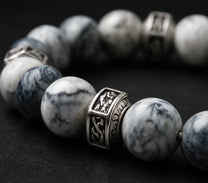 The Canyon — Picture Jasper Bracelet (11mm)
