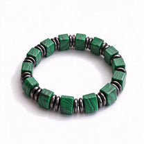 The Plume — Malachite Bracelet (6mm)