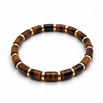 The Beacon — Tiger's Eye Bracelet (4mm)