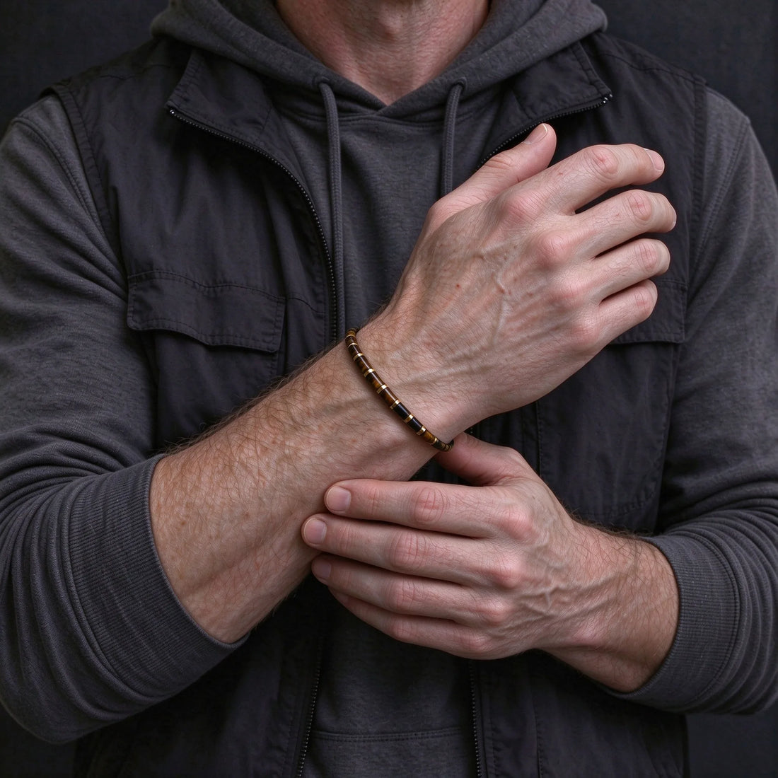 The Beacon — Tiger's Eye Bracelet (4mm)