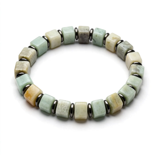 The River — Amazonite Bracelet (6mm)