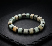 The River — Amazonite Bracelet (6mm)