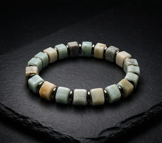 The River — Amazonite Bracelet (6mm)