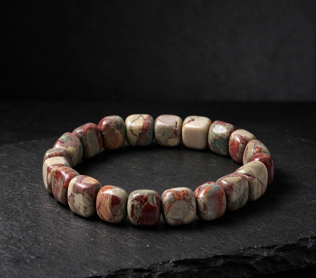 The Pebble — Shoushan Stone Bracelet (5mm)