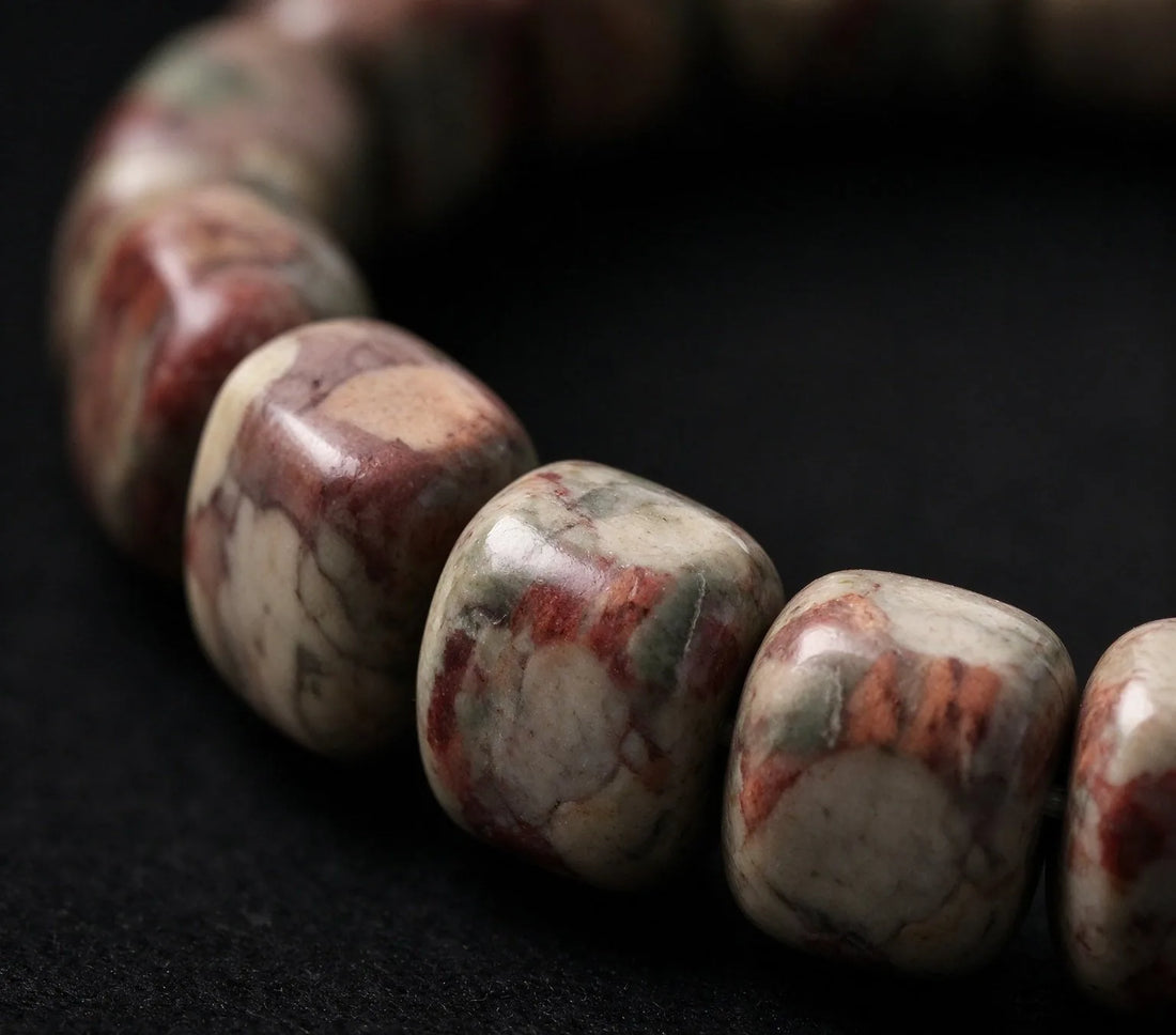 The Pebble — Shoushan Stone Bracelet (5mm)