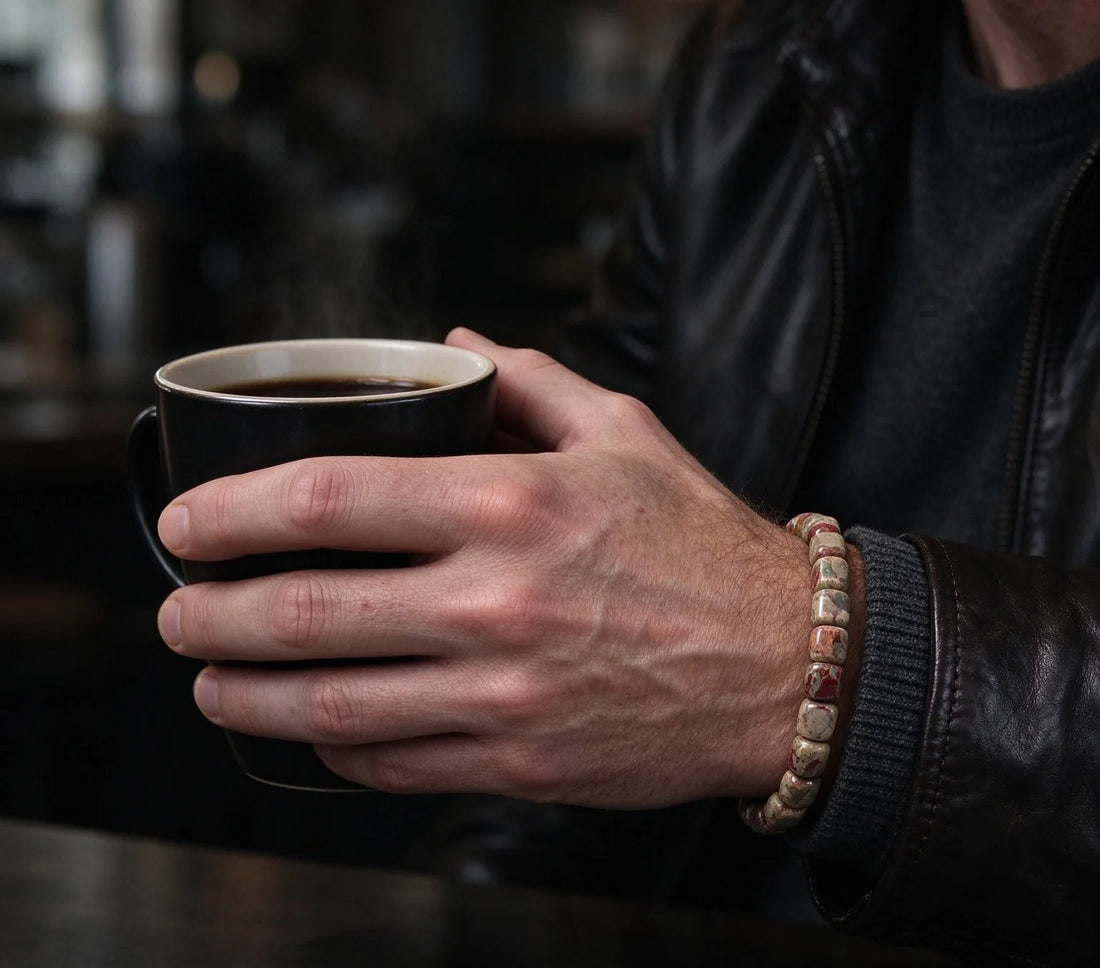 The Pebble — Shoushan Stone Bracelet (5mm)