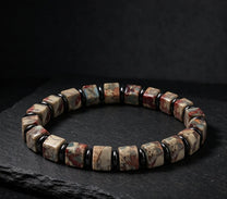 The Cairn — Shoushan Stone Bracelet (6mm)