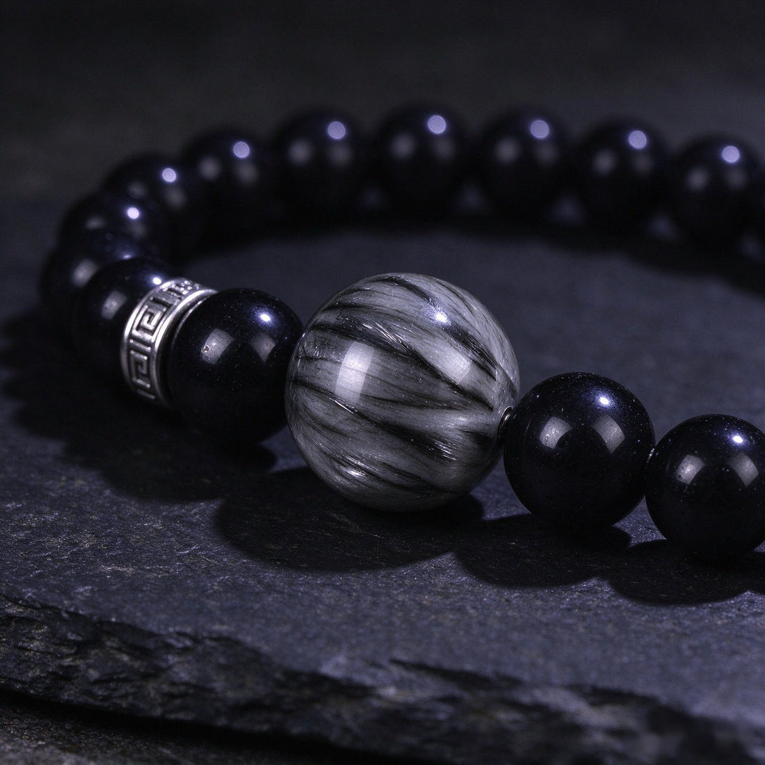 Labradorite bracelet, 8mm