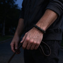 Obsidian bracelet