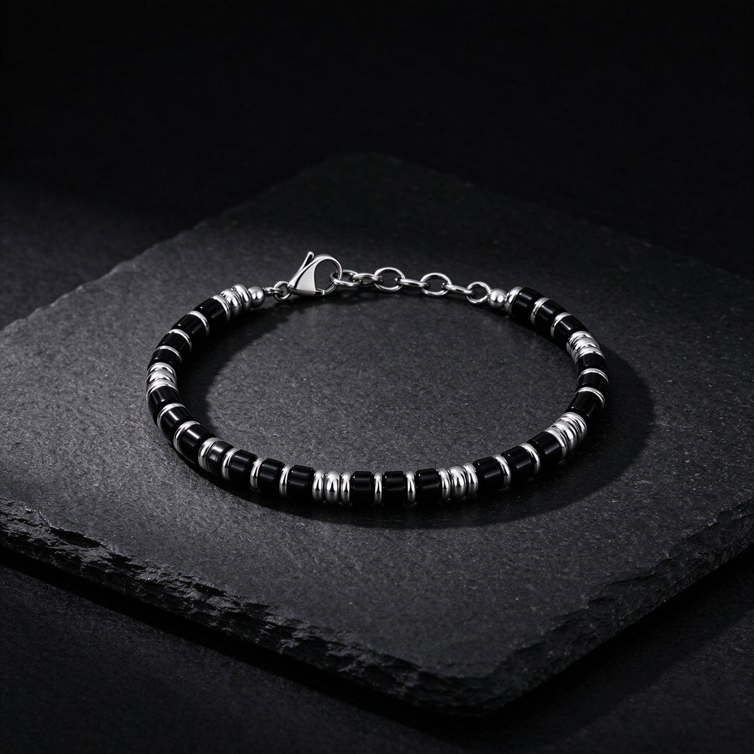 Red Agate bracelet, 4mm