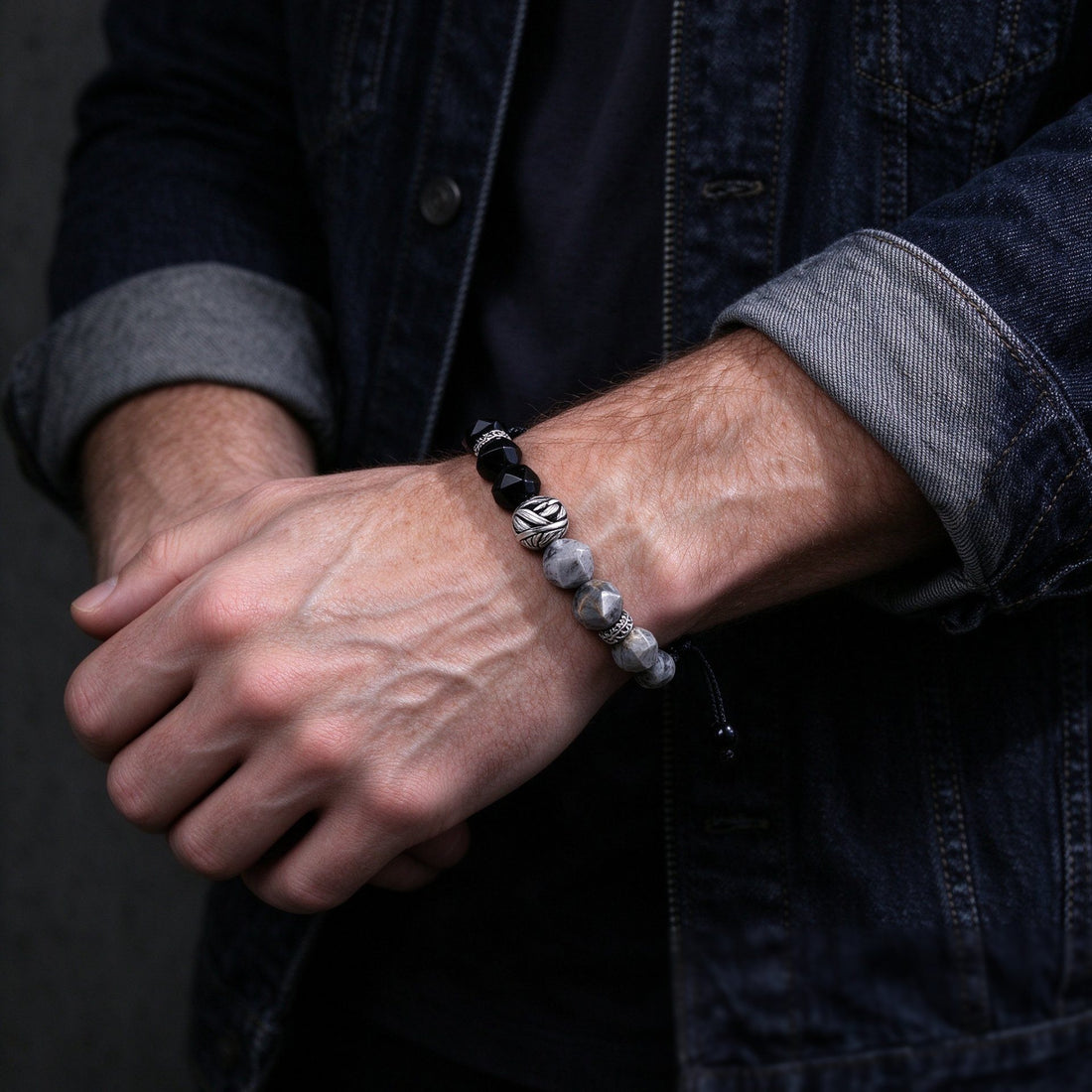 Hematite bracelet