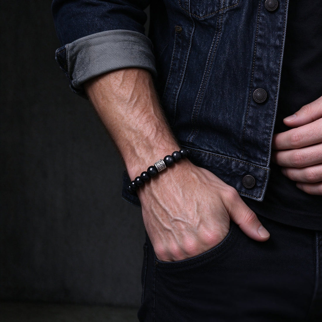 Hematite bracelet