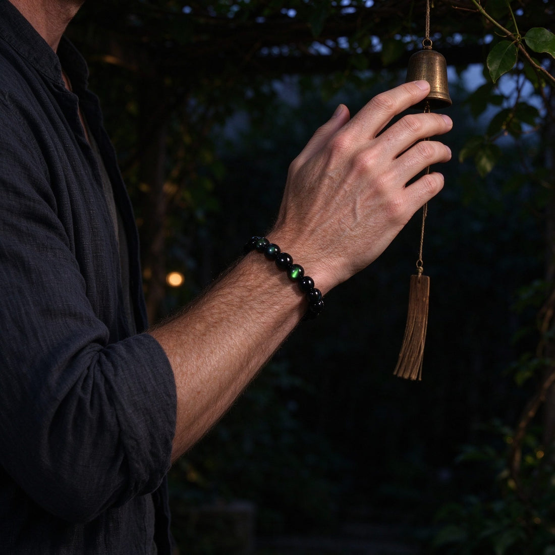 Tiger's Eye bracelet, 12mm