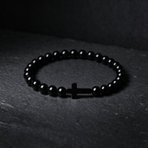 Black Tourmaline bracelet, 8mm