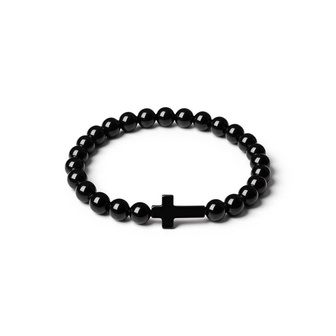 Black Onyx bracelet, 4mm