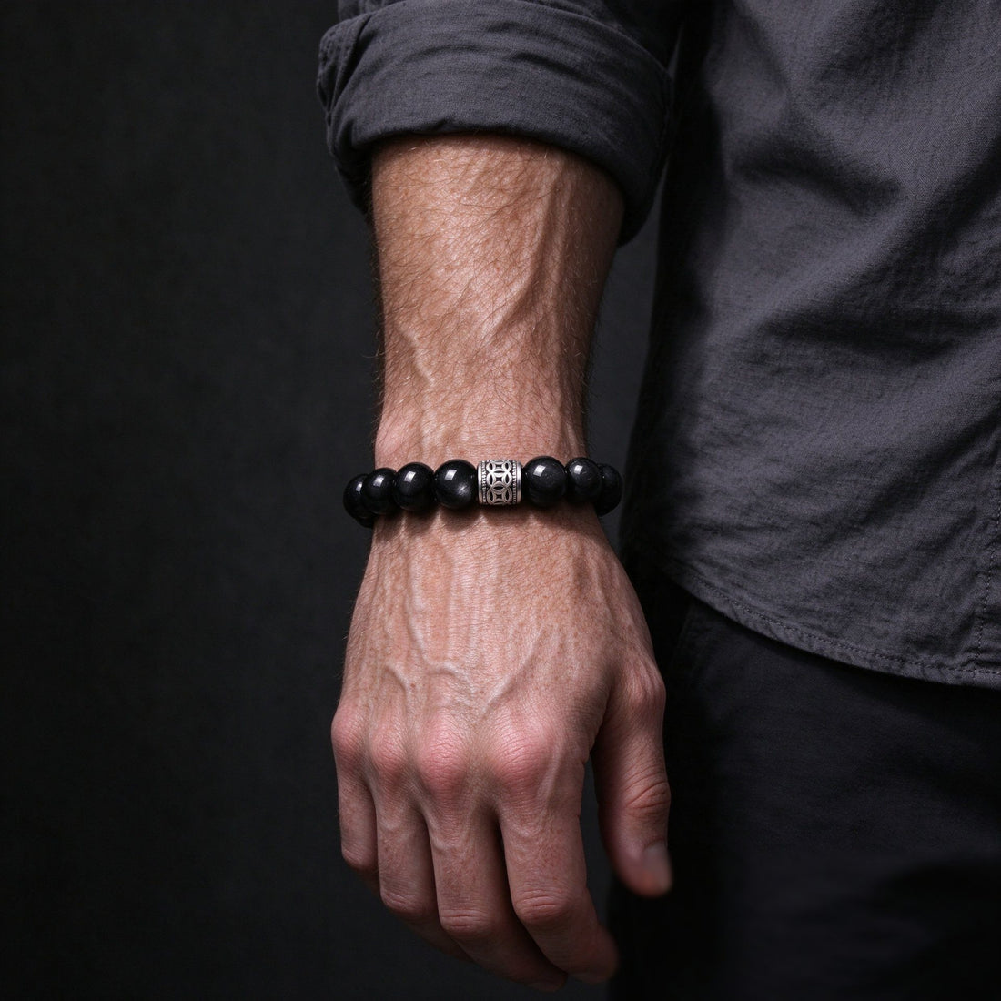 Hematite bracelet