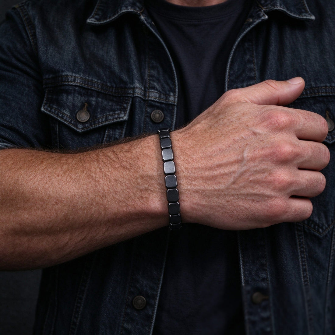 Hematite bracelet