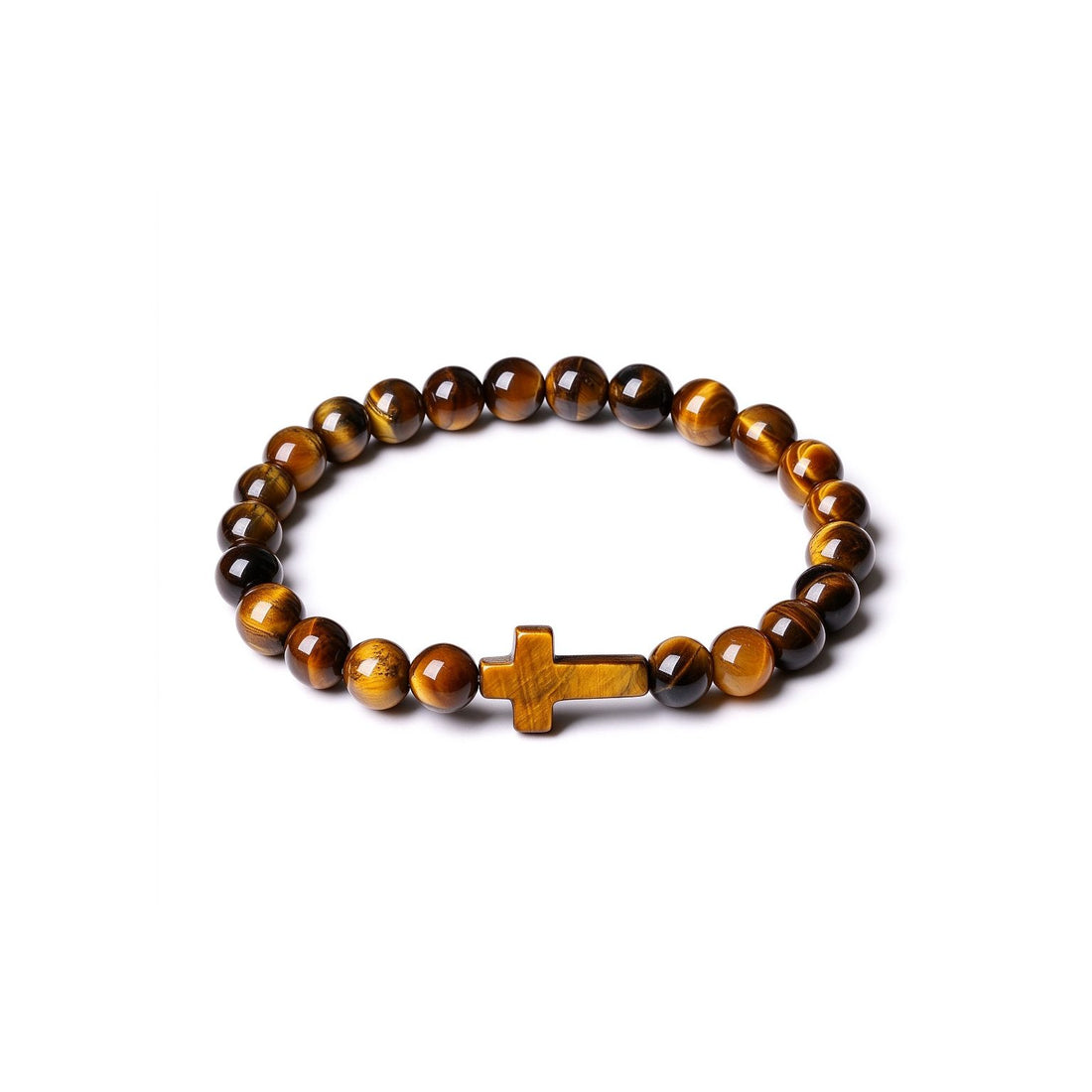 Obsidian bracelet, 16mm