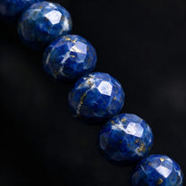 Obsidian bracelet, 16mm